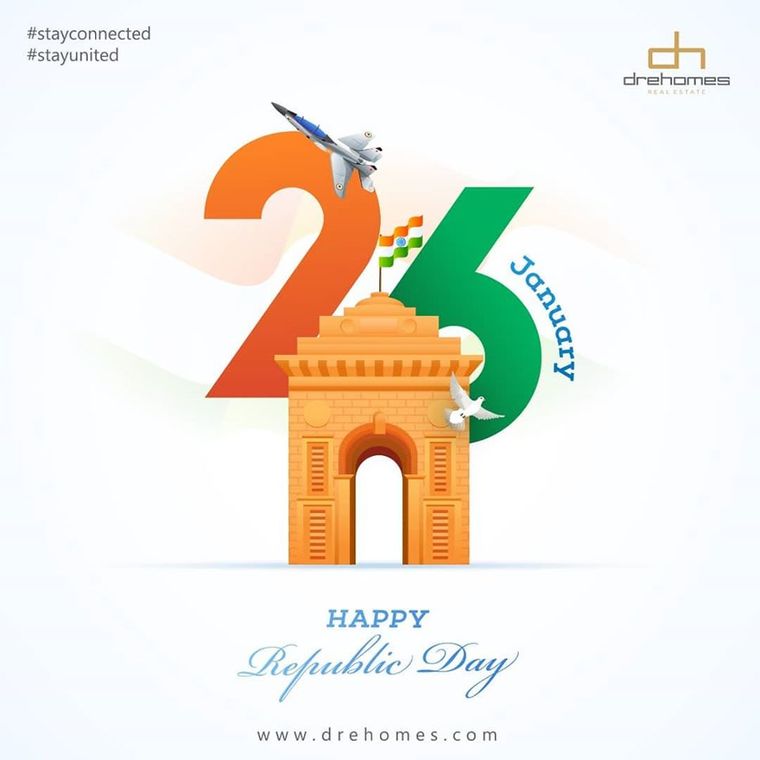 Happy Republic Day — Facebook Post design by WSC Creative Media